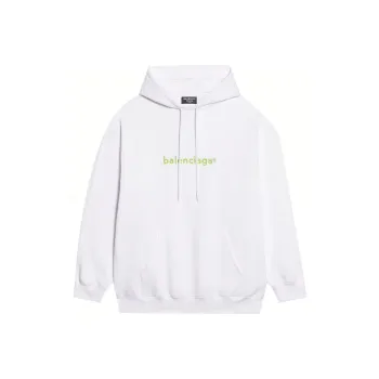 Balenciaga FW21 Sweatshirt Regular Fit Unisex White