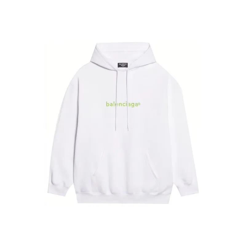 Balenciaga FW21 Sweatshirt Regular Fit Unisex White-0