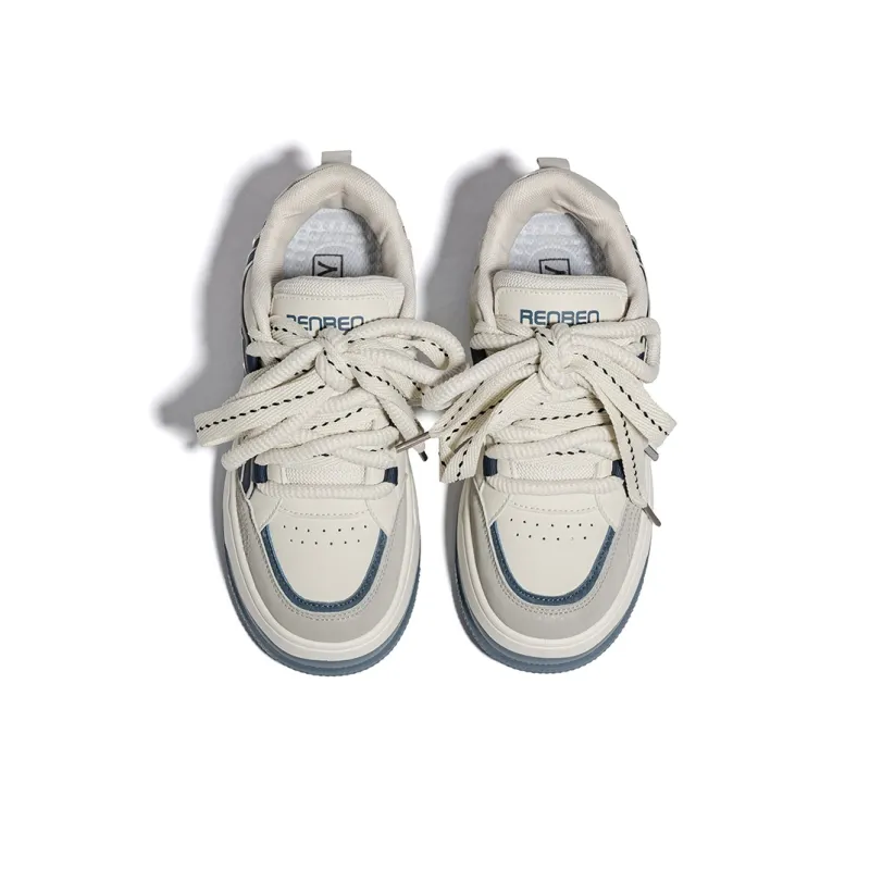 RENBEN Coverage Lightweight Height Increasing Low Top Skateboard Shoes Women's-5