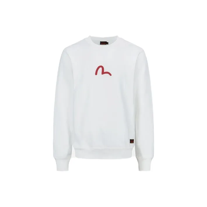 EVISU Seagull-print Crew-neck Sweatshirt-6