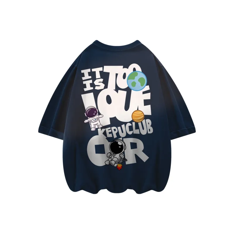 Kepu Short Sleeved T Shirts Unisex-2