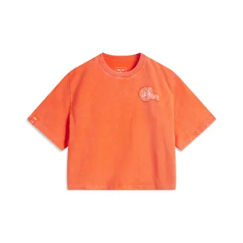 LiNing T Shirt Unisex Vermilion Orange
