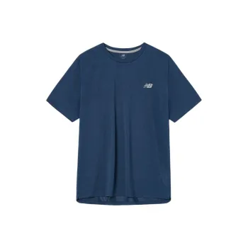 New Balance UNI AthleticsICEX T Shirt Unisex Blue