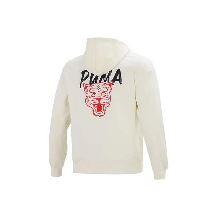 PUMA Sweatshirts Unisex Ecru-0
