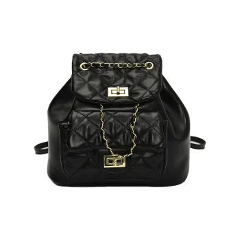 XIANGSU PU Backpack Women's White/Black/Red/Pink