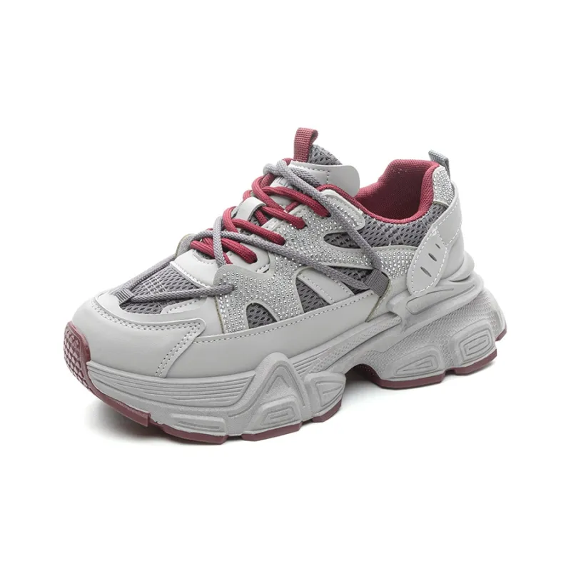Love Elaine Low Top Chunky Sneakers Women's-8
