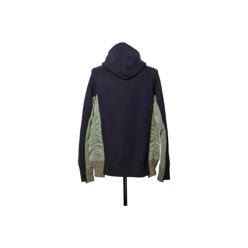 Sacai Bomber Jacket Hybrid Panelled Hoodie-4