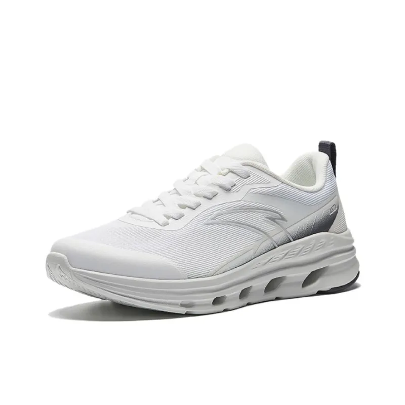 CHAOJIANTA Abrasion Resistant Slip Resistant Shock Absorbers Low Top Casual Running Shoes Men's Snowflake White-1