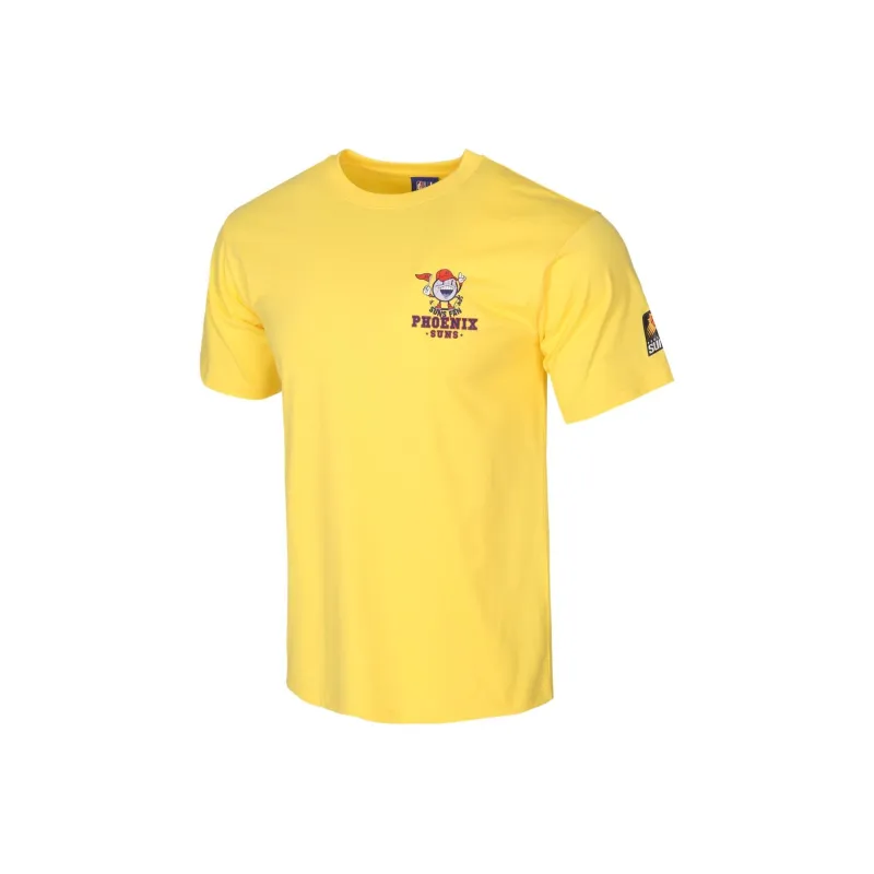NBA Sun Team T Shirt Unisex Yellow-0