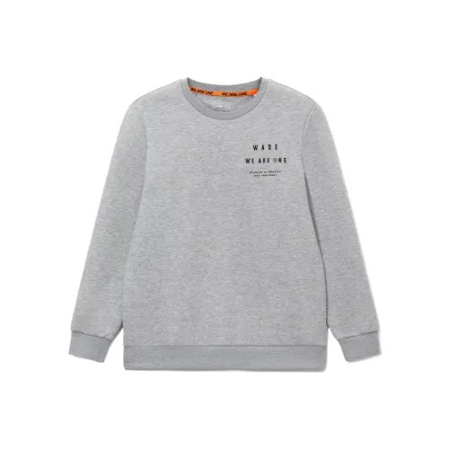 LiNing Wade Collection Sweatshirt Men's Floral Gray Light Gray