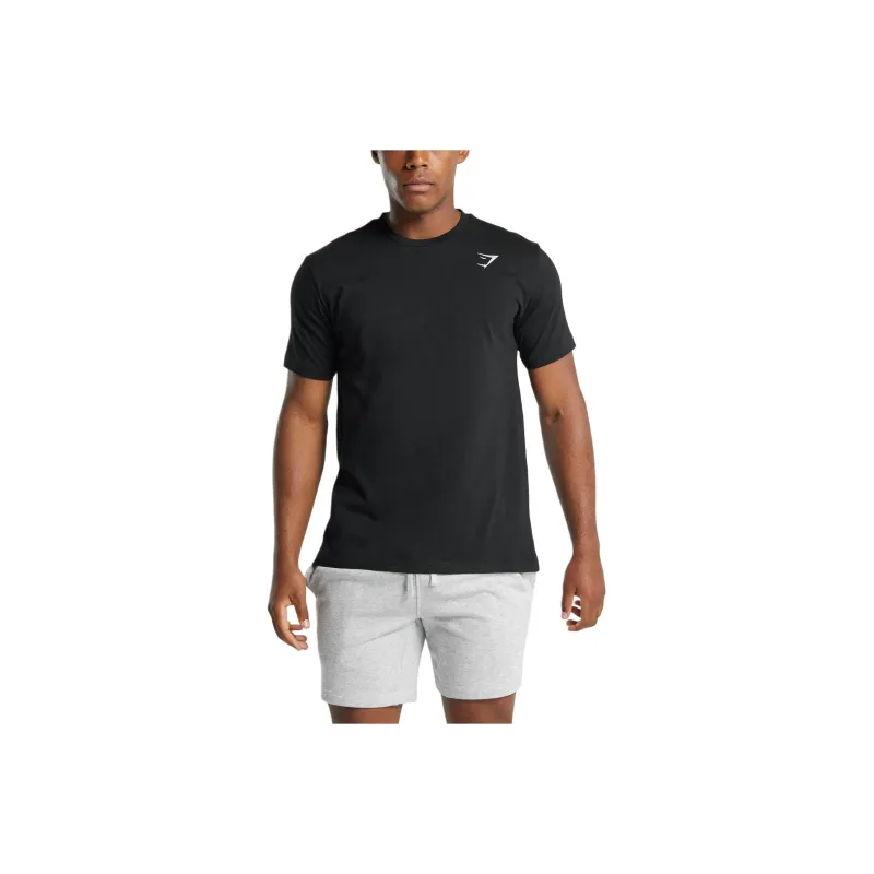 GYMSHARK T Shirts Men Black-0
