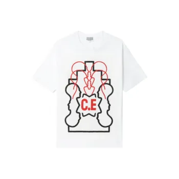 Cav Empt Wb Ziggurat Heads Ii Star C.E Red T Shirt