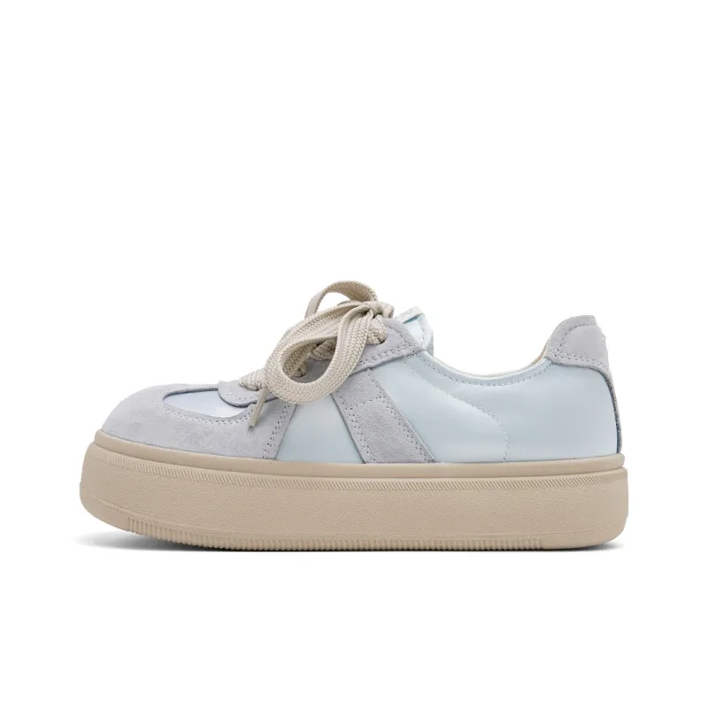 UNCLEWEN Roman Monsoon Slip Resistant, Breathable, Height Increasing Low Top Skateboard Shoes Women's-15