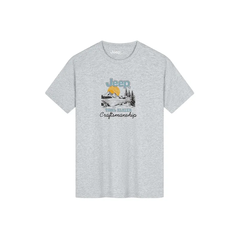 Jeep Drop Shoulder Sleeve T Shirt Unisex-8