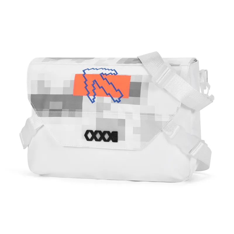 COEXISTENCE Polyester Backpack Basketball Bag Tubas Unisex White-26