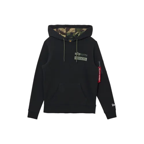 New Era New Era X ALPHA INDUSTRIES X MLB Sweatshirts Unisex Black