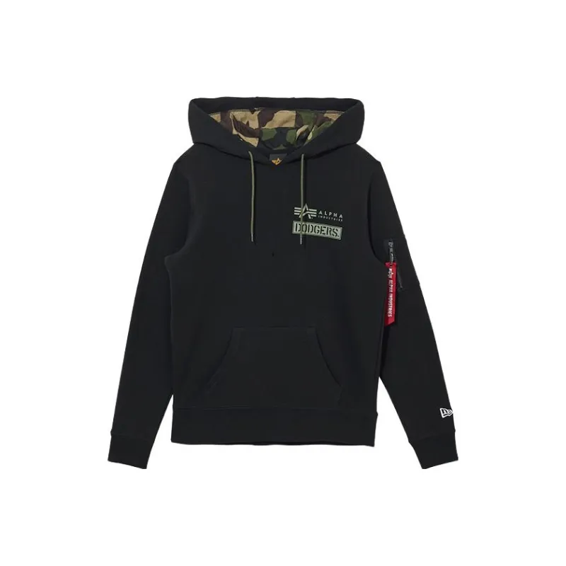 New Era New Era X ALPHA INDUSTRIES X MLB Sweatshirts Unisex Black-0