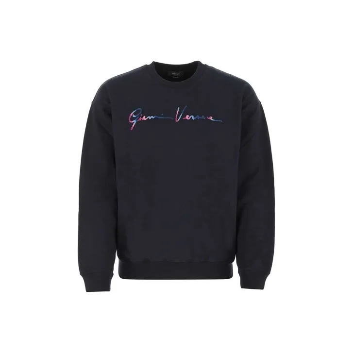 VERSACE Sweatshirts Men Dark Blue-0