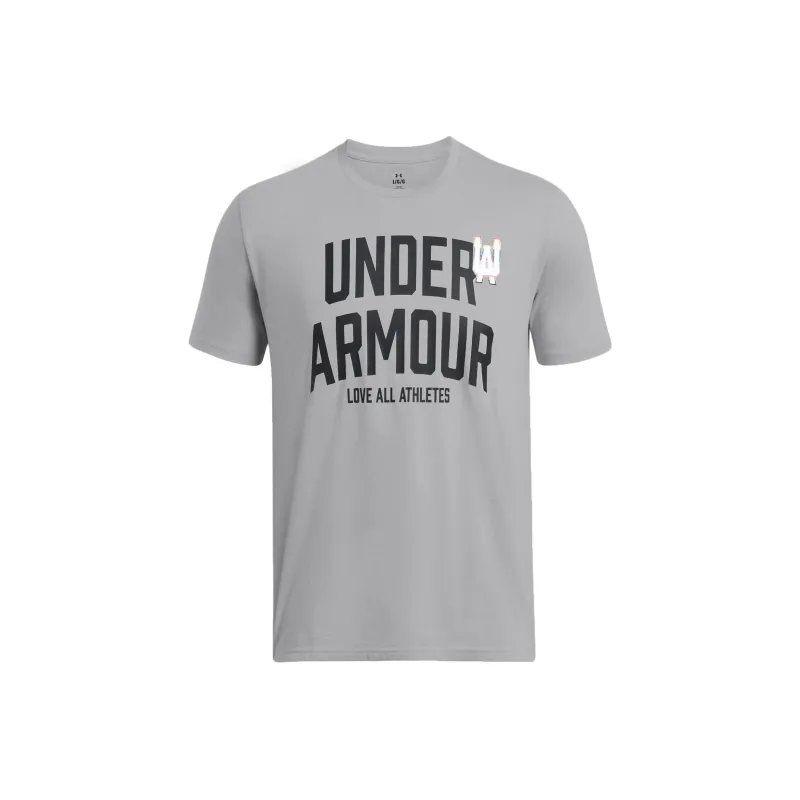 Under Armour T Shirt Men's Gray-0