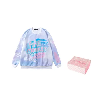 FireMonkey Crew Neck Loose Fit Regular Sweatshirt Unisex