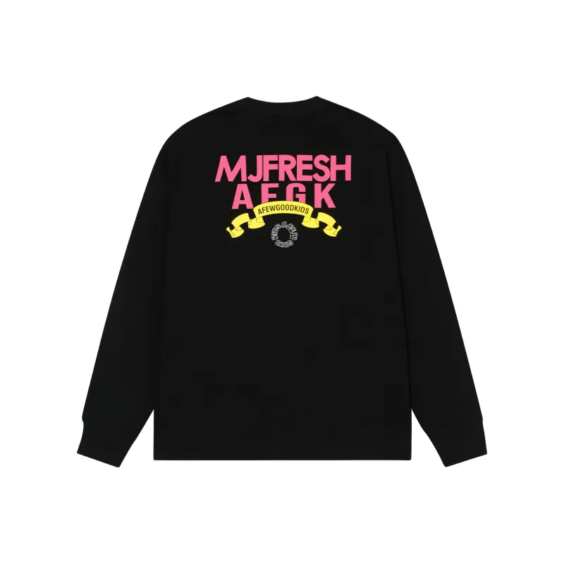 AFGK x MJFRESH Long Sleeved T Shirts Unisex-0