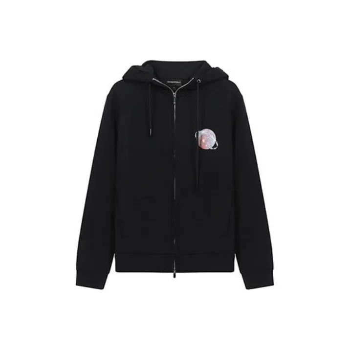 EMPORIO ARMANI Sweatshirts Men Black-0