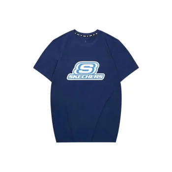 Skechers T Shirt Unisex Medieval Blue