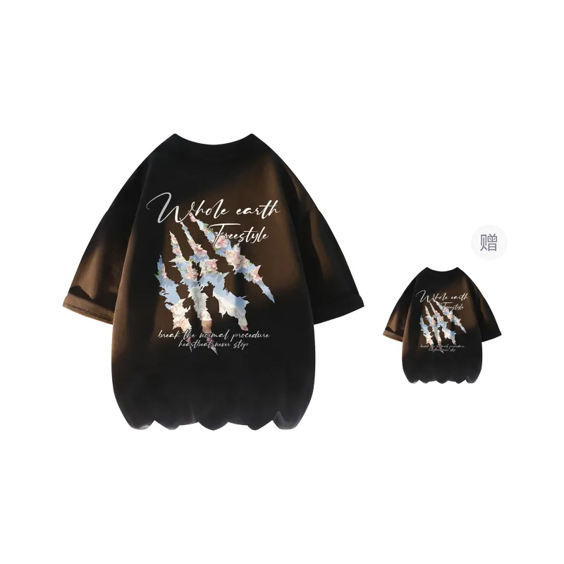 WHOLE EARTH T Shirt Summer Unisex-24