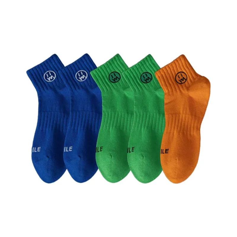 MIIOW Mid Calf Socks Unisex 5 Pack-6