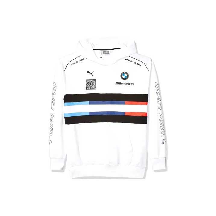 PUMA BMW Motorsport Sweatshirts Men White-0