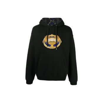VERSACE La Coupe Des Dieux Embroidered Hoodie