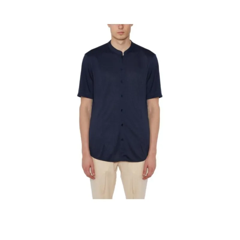 DANIELE ALESSANDRINI T Shirt Men's Dark Blue-0