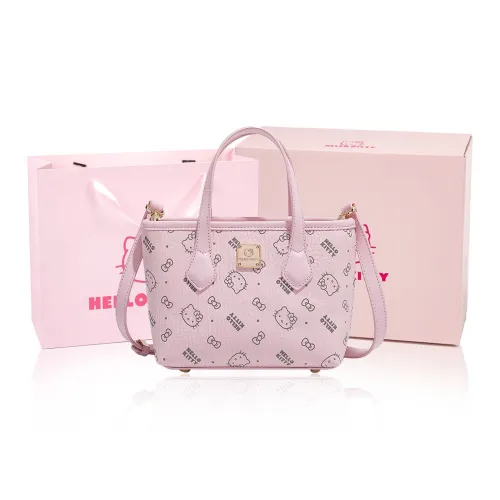 MESUCA ×Sanrio Collaboration Kitty Series PU Shoulder Bag, Crossbody Bag, Handbag Women's Multicolor