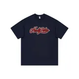 Navy Blue (Red Print)