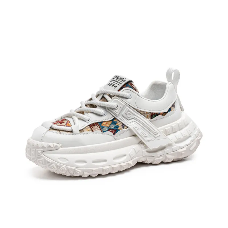 JANECO Low Top Chunky Sneakers Men's-16