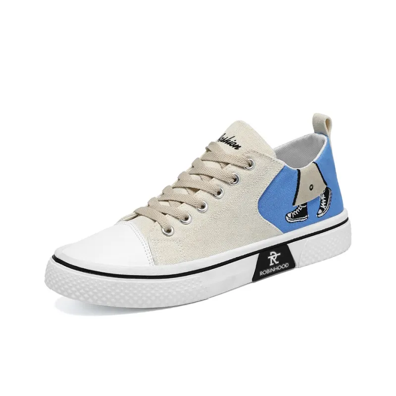 ROBINHOOD Coverage Slip Resistant Cushioning Abrasion Resistant Low Top Skateboard Shoes Men's-7