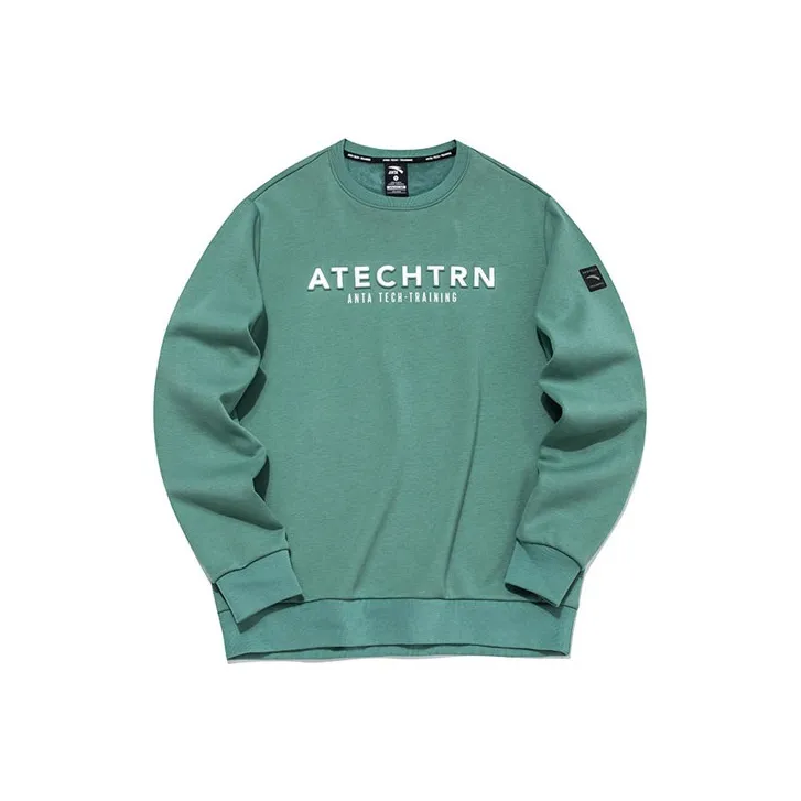 ANTA Variety Training Collection Sweatshirts Men Green-0