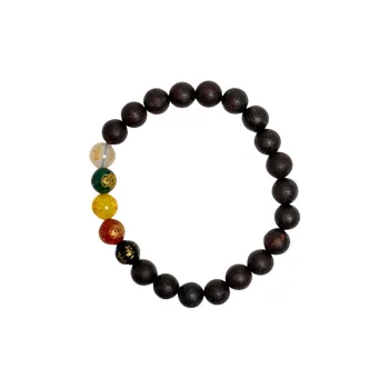 Many Blessings Agarrattan Wooden Bracelets Unisex