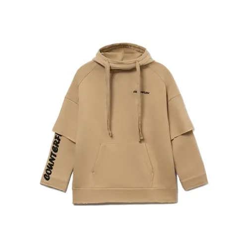 LiNing CF Enlightenment Journey Collection Sports Fashion Collection Sweatshirt Unisex Aromatic Apricot