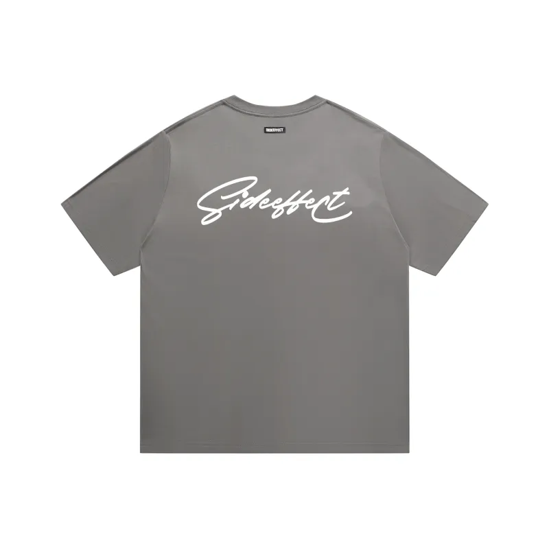 SIDEEFFECT Short Sleeved T Shirts Unisex Summer-12
