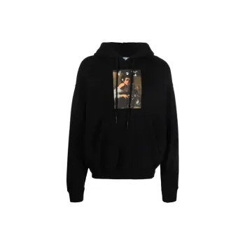 OFF WHITE Caravaggio Boy Bitten By A Lizard Hoodie