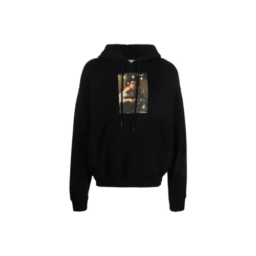 OFF WHITE Caravaggio Boy Bitten By A Lizard Hoodie