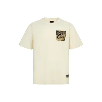 EVISU Auspicious Cloud Embroidery T shirt
