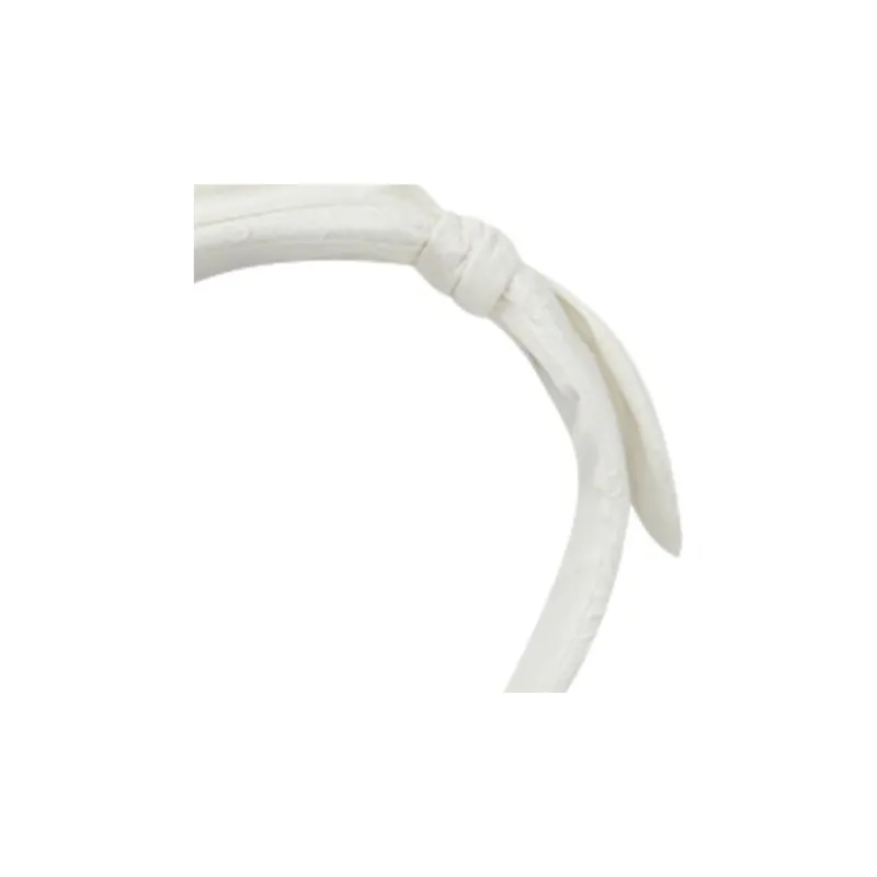 MOSCHINO Metal Headbands Women's White-2