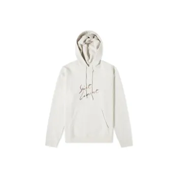 SAINT LAURENT SS23 Sweatshirt Men's White