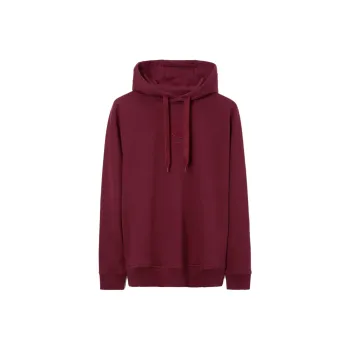 Burberry Embroidered Ekd Cotton Hoodie