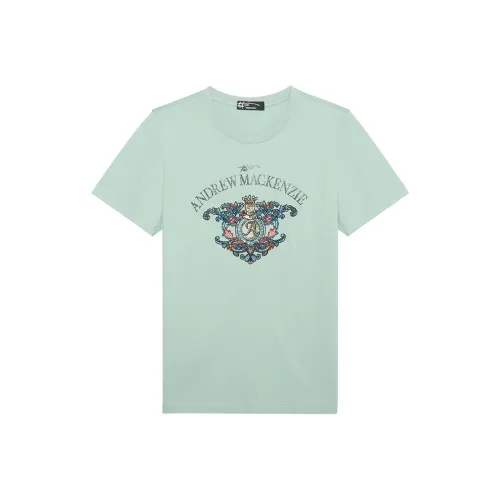 ANDREW MACKENZIE T Shirt Men's Light Green