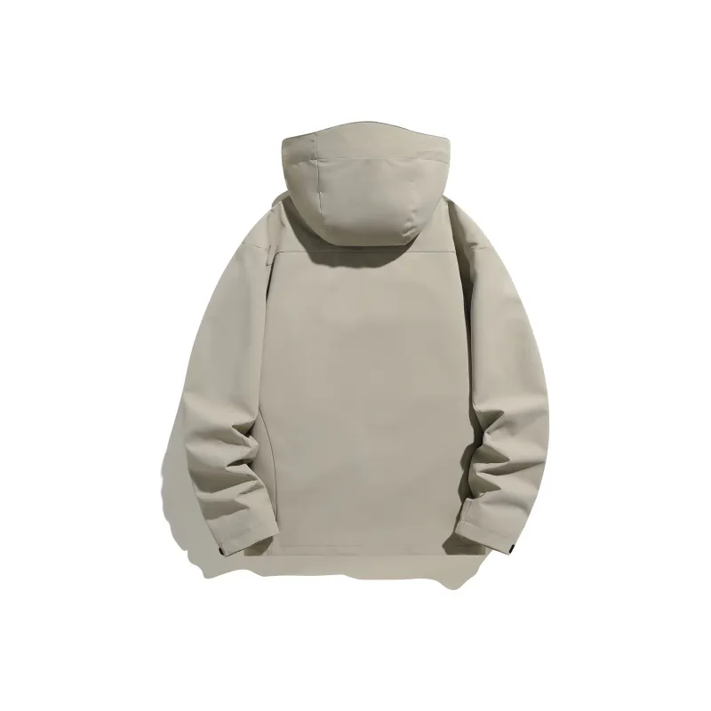 ROBINHOOD Water Resistant Windproof Breathable Wear Resistant Warm Water Repellent Windbreaker Jacket Unisex-24