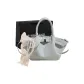 Blue Printer Ribbons Charm+Shopping Bag