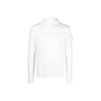 C.P.Company Logo Patch Hooded Knitted Jumper